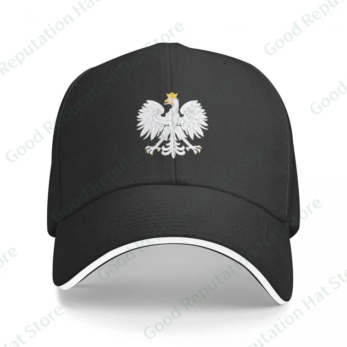 גברים נשים מספר צבע קלאסי Polska פולנית נשר כובע בייסבול כובע מצחיה מתכווננת יוניסקס בקיץ אבא כובע צל ספורט כובעים - 2