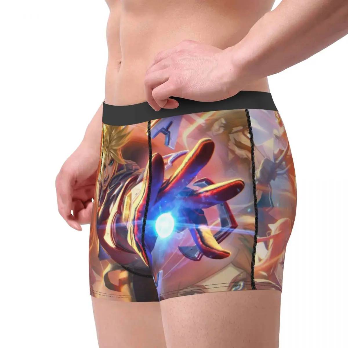 ליגת משחק קרב אגדות בוקסר בשביל Homme סקסי 3D מודפס תחתונים, תחתוני תחתוני תחתונים לנשימה - 2
