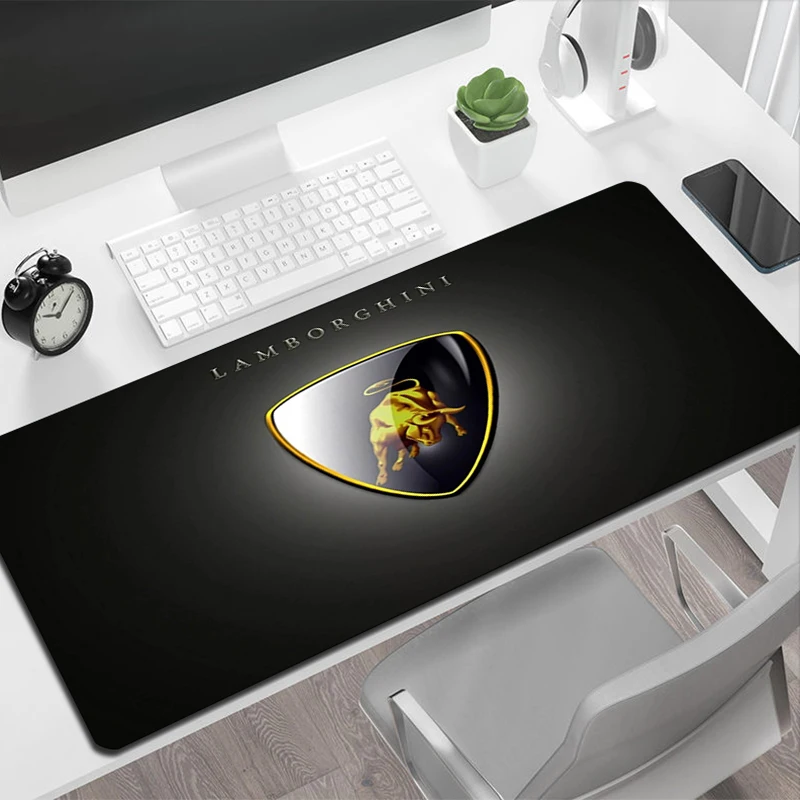 למבורגיני משטח עכבר גיימר Xxl מקלדת Gaming Mousepad Mause מהירות Moused מחשב ו-Office משלוח חינם רפידות שולחנות מחצלת - 2