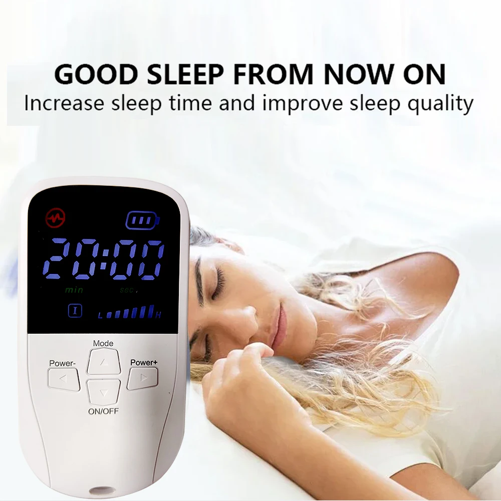 סיוע שינה מכשיר CES גירוי טיפול 600mAh כף היד חרדה דיכאון מהר לישון כלי רדום טיפול בנדודי שינה - 2