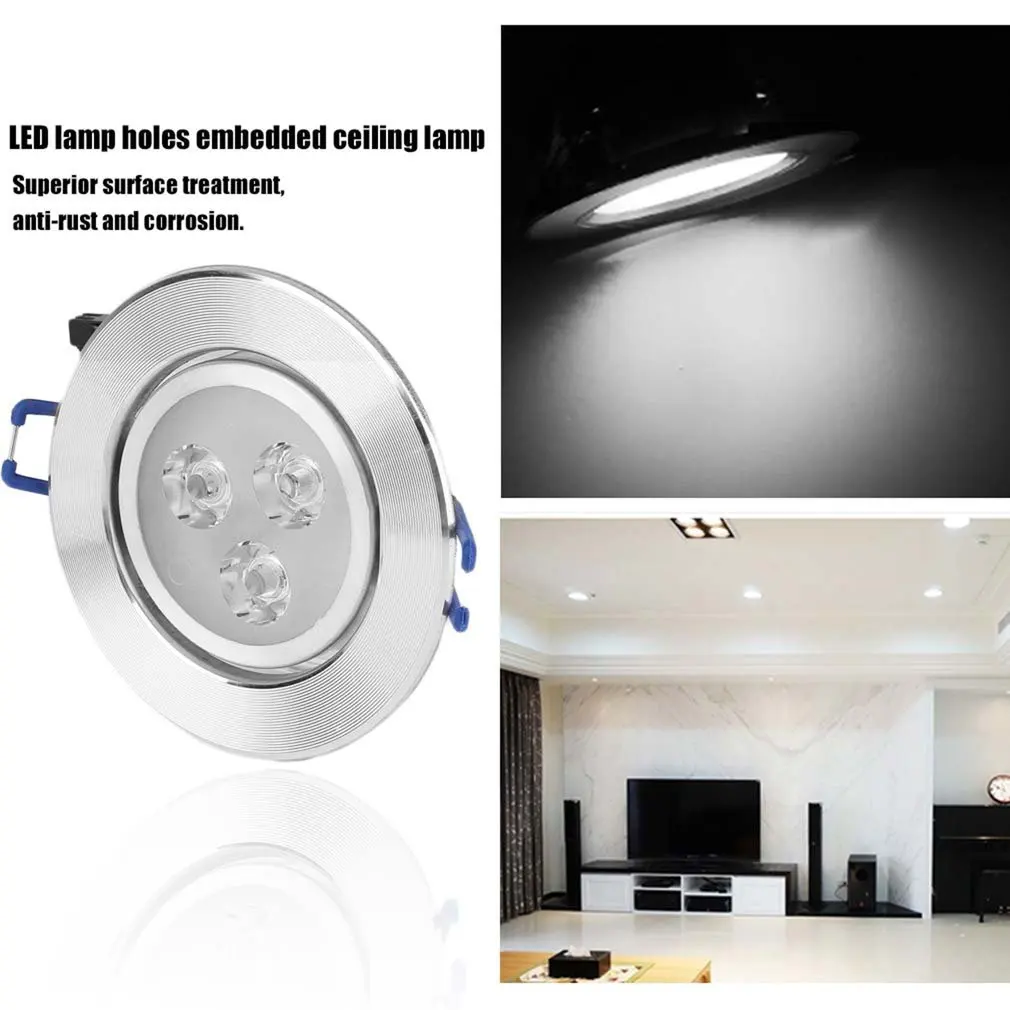 3W LED אורות התקרה הברק מנורת הנורה נקודת אור עבור סלון מטבח חדר השינה נגד חלודה נגד קורוזיה lampars - 3