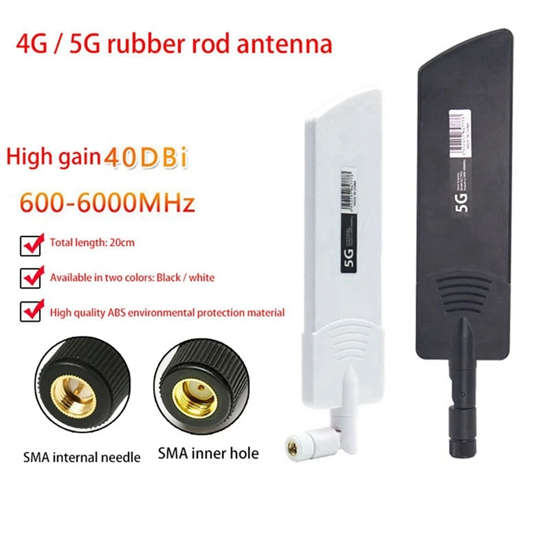 4X 600-6000Mhz גמיש הנתב האלחוטי 2G 3G GSM GPRS 4G 5G רווח גבוה 40 Dbi LTE האיתותים Booster אנטנת ה WIFI-לבן - 3