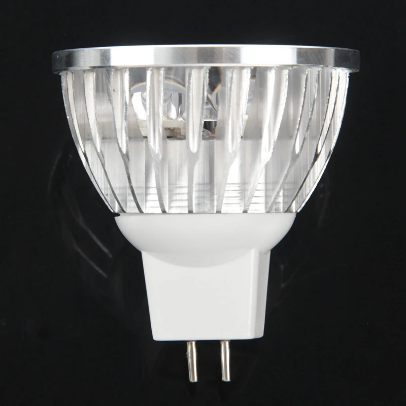 6X 4W Dimmable נורת LED MR16/3200K לבן חם LED אור הזרקורים/50 וואט שווה ערך דו Pin GU5.3 בסיס/330 לומן 60 מעלות - 3