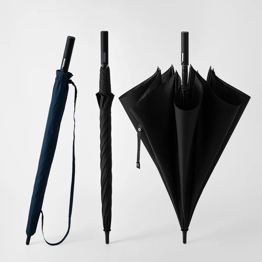 Parachase 130cm המטרייה הגדולה עבור גברים אוטומטי זמן מטריה Windproof חזק 8K גולף מקל גדול גשם מטריות משלוח חינם - 3
