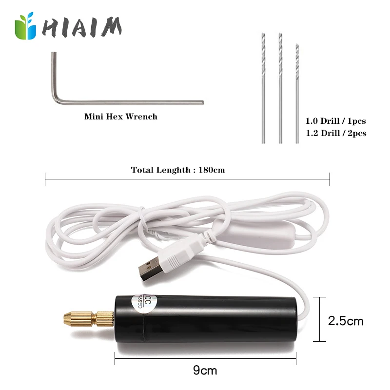 USB זעיר DIY חשמלי מיל מטחנת Dremel עט חריטה חשמלי רוטרי כלי מכונת השחזה Dremel אביזרים כלי חשמל - 3