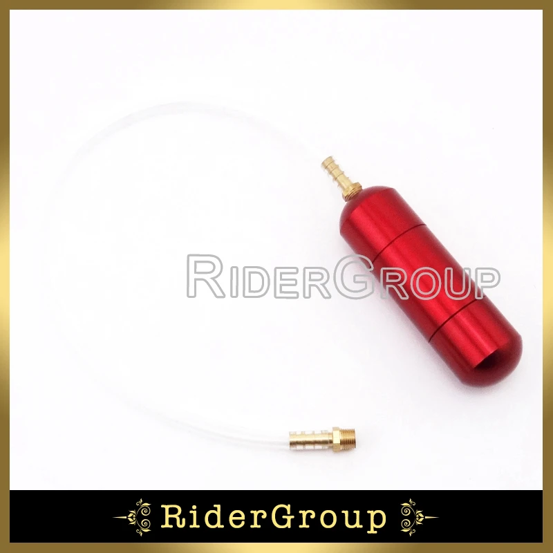 אדום CNC סגסוגת כיס אופניים לשדרג להגביר את כוח בקבוק 2 שבץ 47cc 49cc מנוע Mini Moto ילדים טרקטורונים Quad 4 ווילר אופני עפר - 3