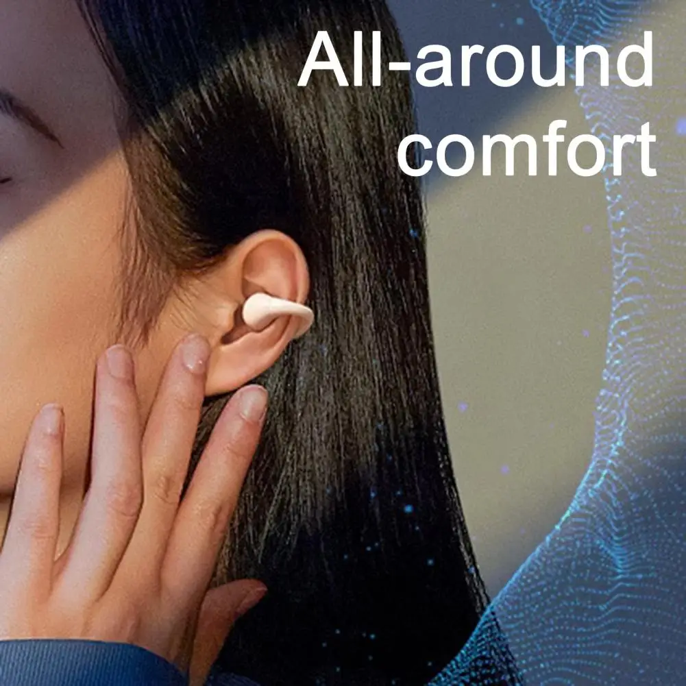 אוזניות עם בהבחנה גבוהה מיקרופון חכם הפחתת רעש באיכות גבוהה Wireless אוזניות Hd עם מיקרופון. Bluetooth 5.3 - 3