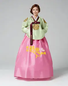 ההאנבוק הזה שמלה קוריאני מסורתי טקס תחפושת DANGUI קוריאני מלכותי תחפושת - 3
