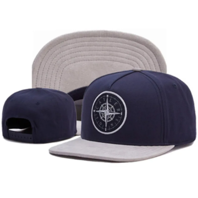 יוניסקס היפ הופ כובע בייסבול שטוח שוליים כובע אריג כובע בציר העליון השטוח כובע רקום מתכוונן כובע Snapback - 3