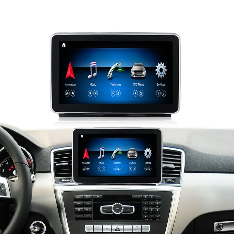 מולטימדיה לרכב סטריאו רדיו נגן לרכב DVD ניווט GPS עבור מרצדס בנץ GL350 ML W166 GL X166 ML300 ML350 ML400 ML550 - 3