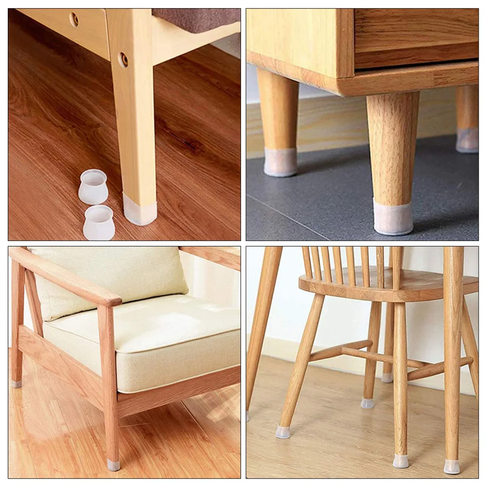 שולחן לכסא רגל לכסות את הריהוט מגן הביתה רגל רצפות עץ מכסה - 3