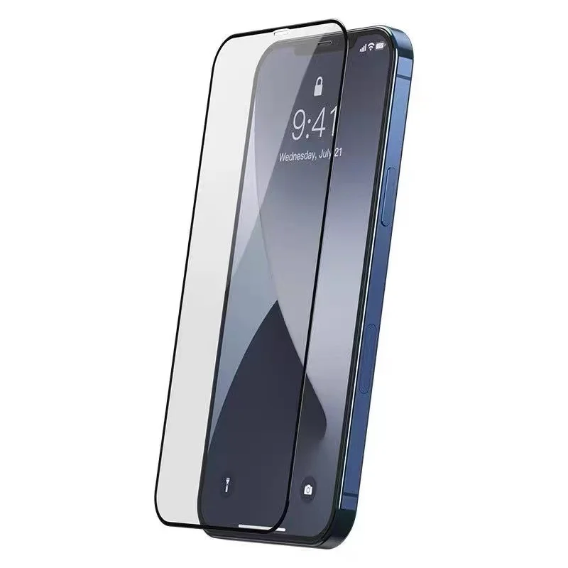 2PCS שקוף טלפון מגיני מסך לאייפון 14 15 12 Pro מקס 11 13 זכוכית מחוסמת לאייפון 7 8Plus XR XS מקס - 4