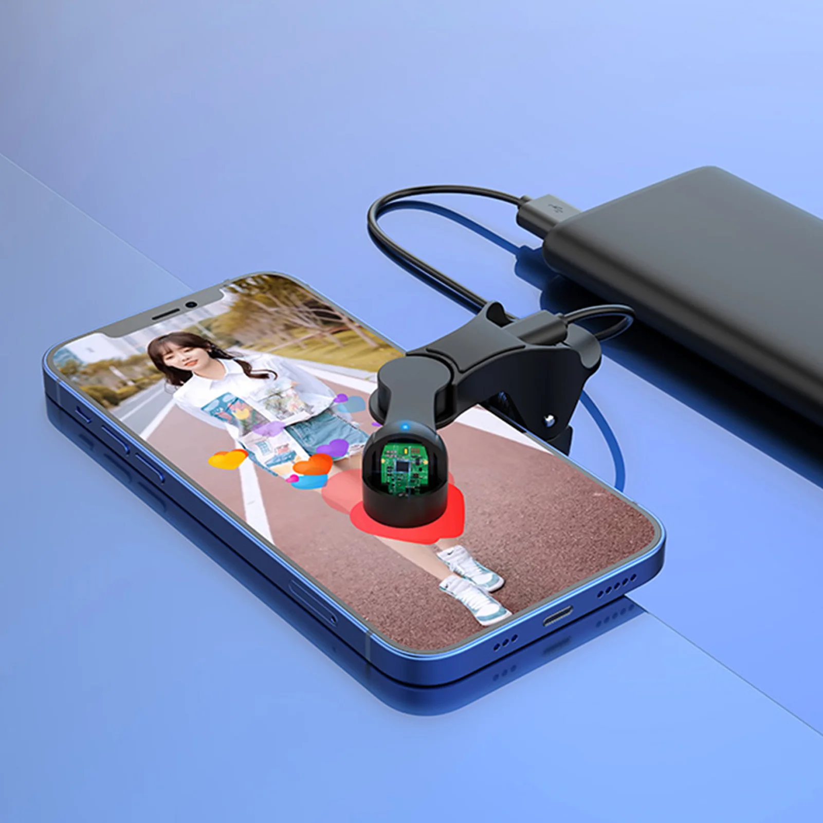 Auto Clicker עבור הטלפון אוטומטית מסך הטלפון Tapper מתכוונן אוטומטי את מכשיר הטלפון במסך Tapper מדומה האצבע לחיצה - 4