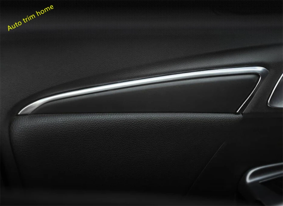 Lapetus בתוך דלת המכונית משוך את הידית רצועה לכסות לקצץ 4 יח 'מתאים התאמה הונדה ג' אז 2014 - 2019 אביזרי רכב ABS סיבי פחמן - 4