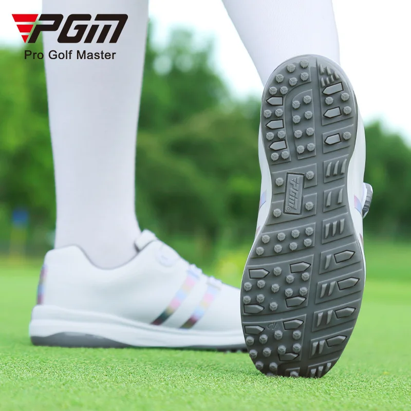 PGM נשים נעלי גולף עמיד נגד החלקה של נשים קל משקל, רך לנשימה נעלי נשים מזדמנים ידית רצועת ספורט XZ208 - 4