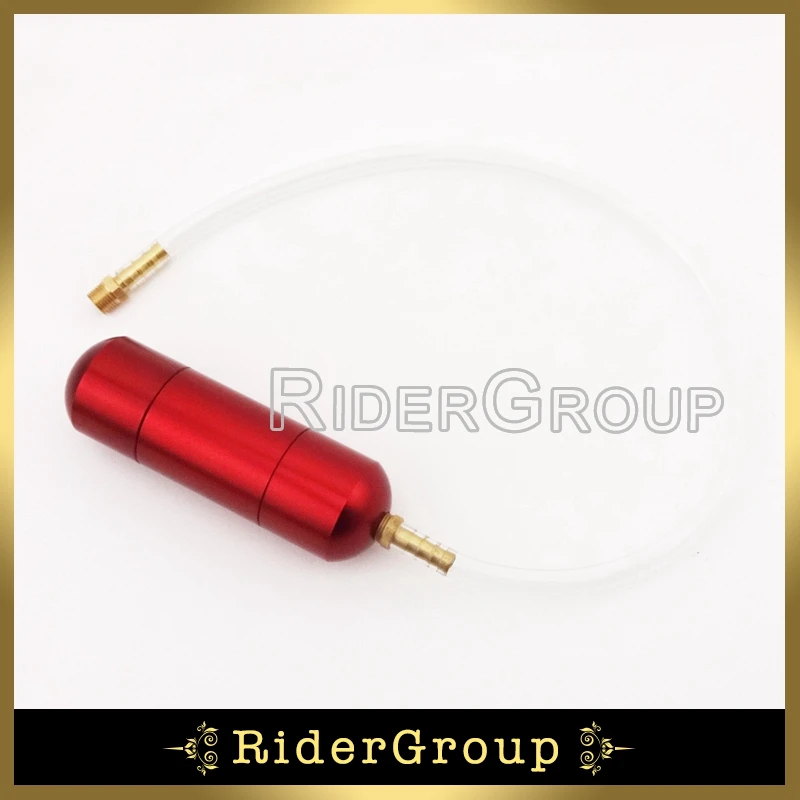 אדום CNC סגסוגת כיס אופניים לשדרג להגביר את כוח בקבוק 2 שבץ 47cc 49cc מנוע Mini Moto ילדים טרקטורונים Quad 4 ווילר אופני עפר - 4