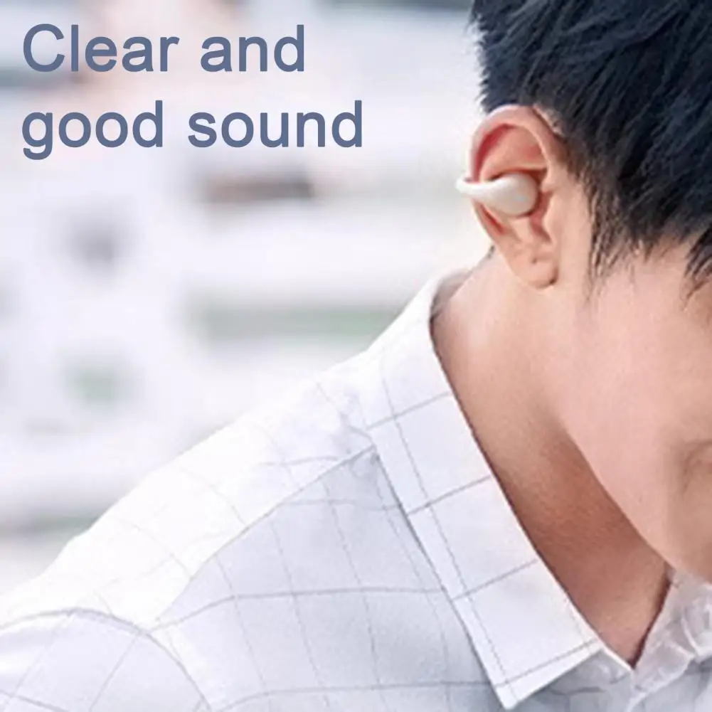 אוזניות עם בהבחנה גבוהה מיקרופון חכם הפחתת רעש באיכות גבוהה Wireless אוזניות Hd עם מיקרופון. Bluetooth 5.3 - 4