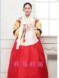 ההאנבוק הזה שמלה קוריאני מסורתי טקס תחפושת DANGUI קוריאני מלכותי תחפושת - 4