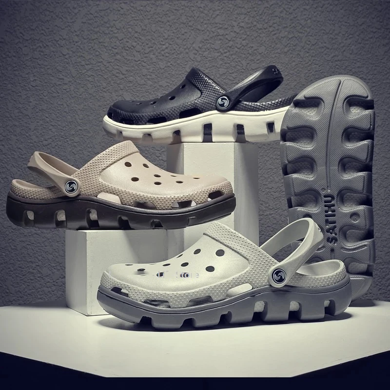 חדש קיץ סנדלי נעלי אופנה ספורט חוף סיבתי נעליים אנטי להחליק רכות משק בית עם סוליות נעלי חוצות נעלי בית - 4