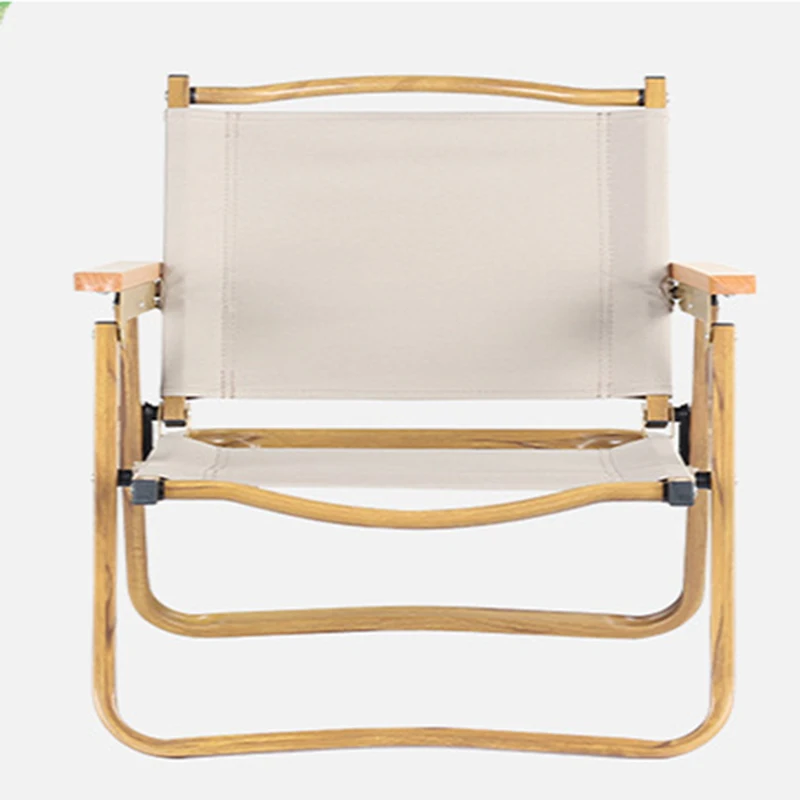 חיצונית פנאי מיני קמפינג כיסא מתקפל נייד מתכת פיקניק צואה אופנתי לילדים משענת קטנה כיסאות - 4