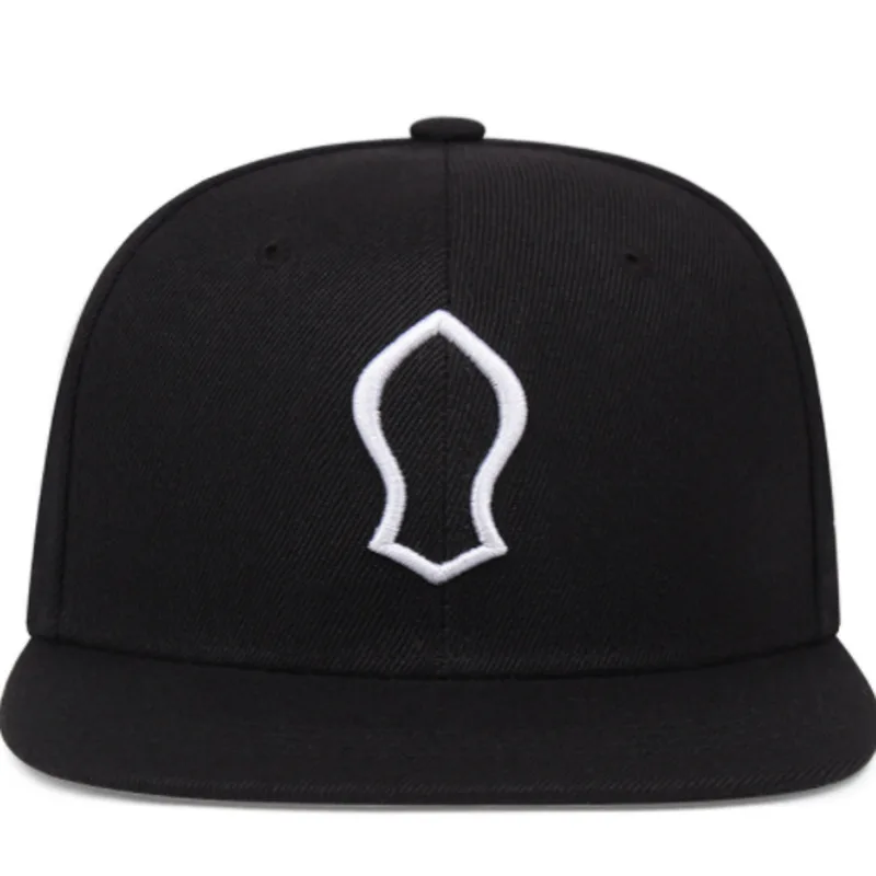 יוניסקס היפ הופ כובע בייסבול שטוח שוליים כובע אריג כובע בציר העליון השטוח כובע רקום מתכוונן כובע Snapback - 4