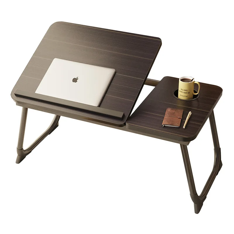 מתקפל נייד מחשב נייד השולחן עצלן שולחן מיטה ספה קטנה, שולחן מחשב עומד השולחן ריהוט הבית - 4