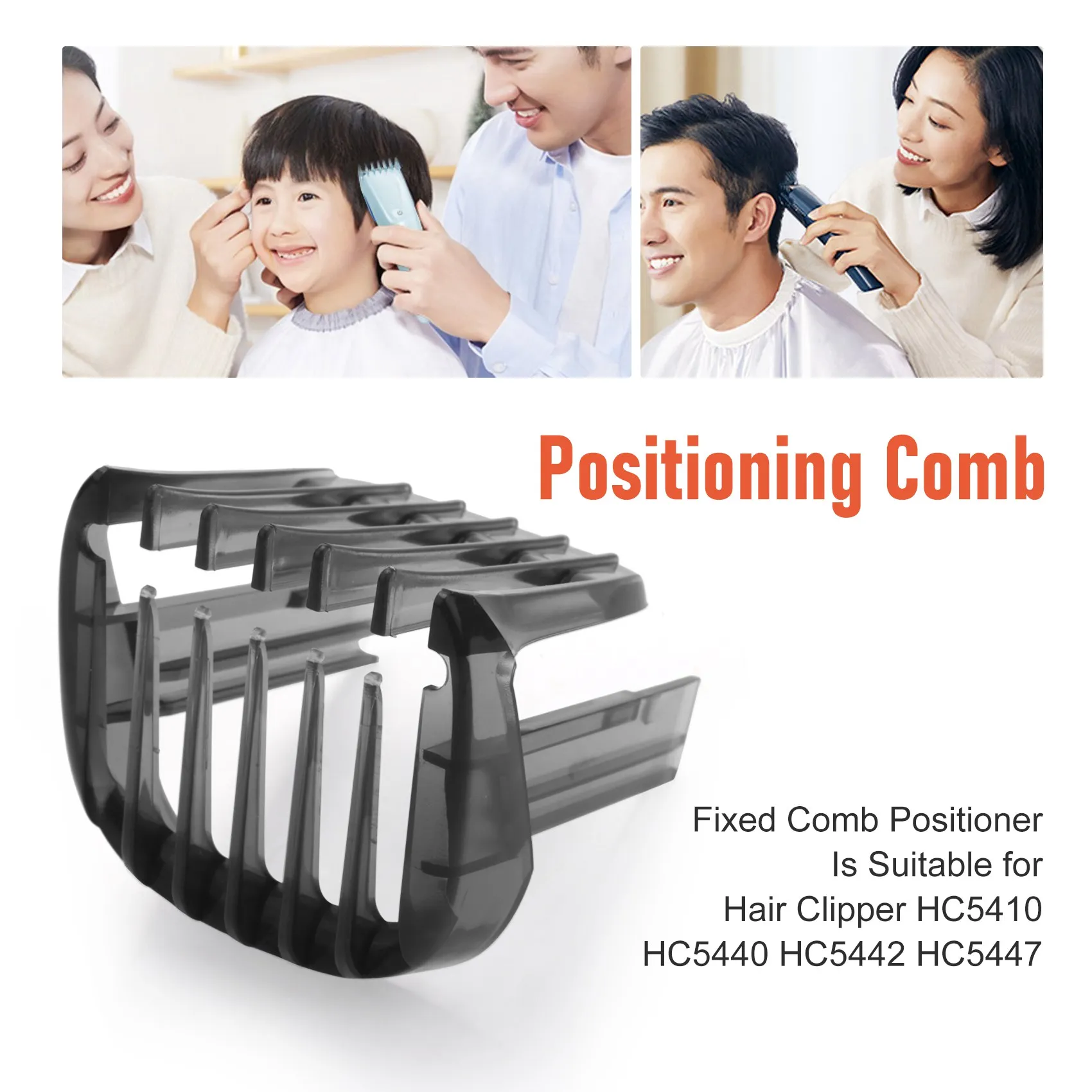 קבוע המסרק Positioner מתאים עבור שיער קליפר HC5410 HC5440 HC5442 HC5447 - 4