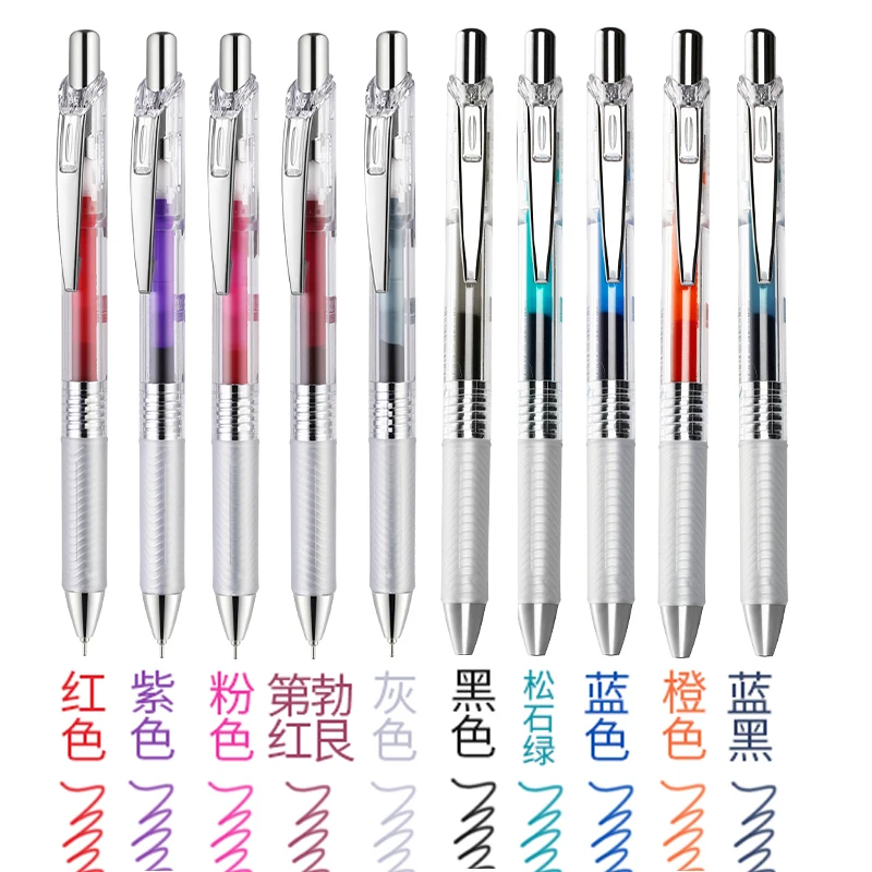 10 יח/הרבה Pentel PENTEL ג 'ל עט BLN75TL הצבע מהיר ייבוש מים עט 0.5 מ