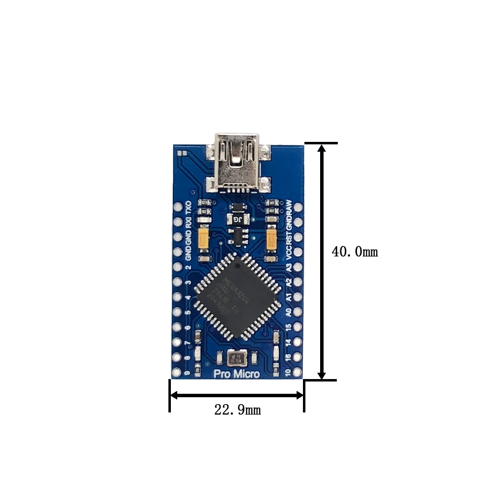 ATmega32U4 3.3 V 8Mhz Pro מיקרו 5V 16MHz לוח מודול מיני/ מיקרו/Type-C USB עבור Arduino/לאונרדו בקר להחליף Pro - 5
