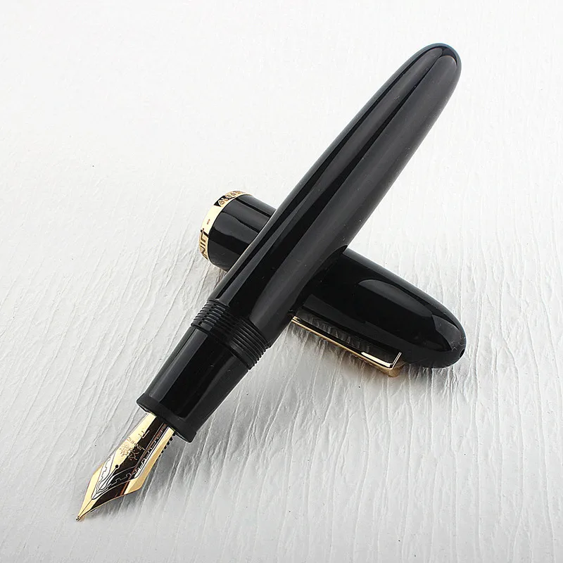 Jinhao 9019 עט נובע EF/F/M החוד, דיו שרף תלמיד בית הספר מכשירי כתיבה עסקית ציוד משרדי מתנה עט - 5