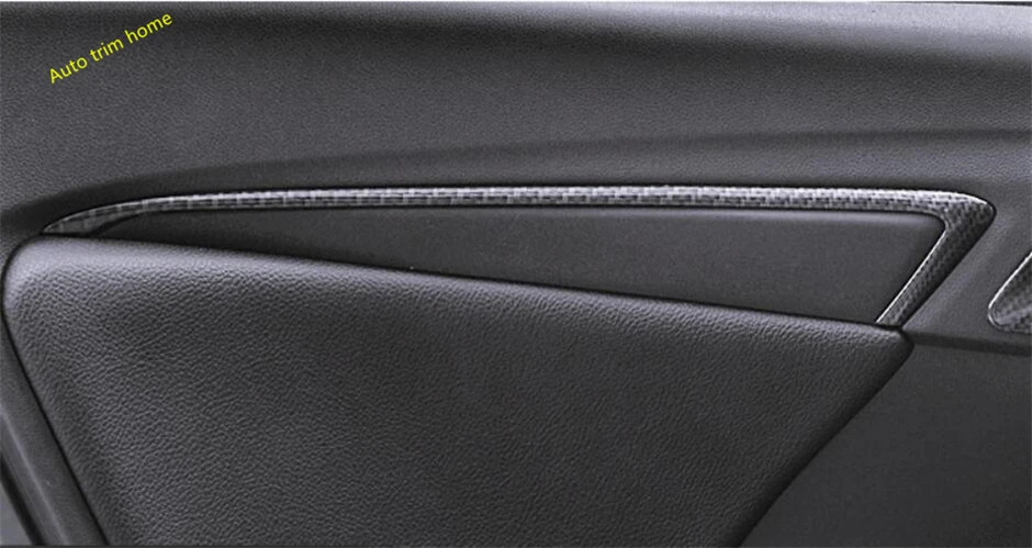 Lapetus בתוך דלת המכונית משוך את הידית רצועה לכסות לקצץ 4 יח 'מתאים התאמה הונדה ג' אז 2014 - 2019 אביזרי רכב ABS סיבי פחמן - 5