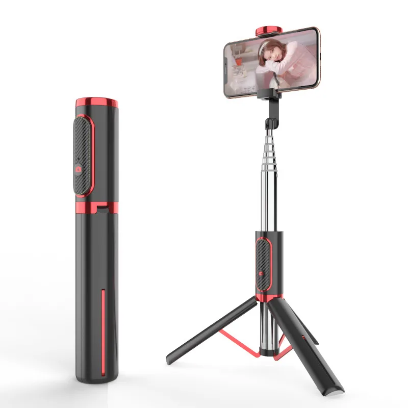 Selfie מקל חצובה עם השלט 71cm אלחוטית לטלפון מיני חצובה מתקפלת נייד טלפון Stand מחזיק עבור IOS אנדרואיד הטלפון החכם - 5