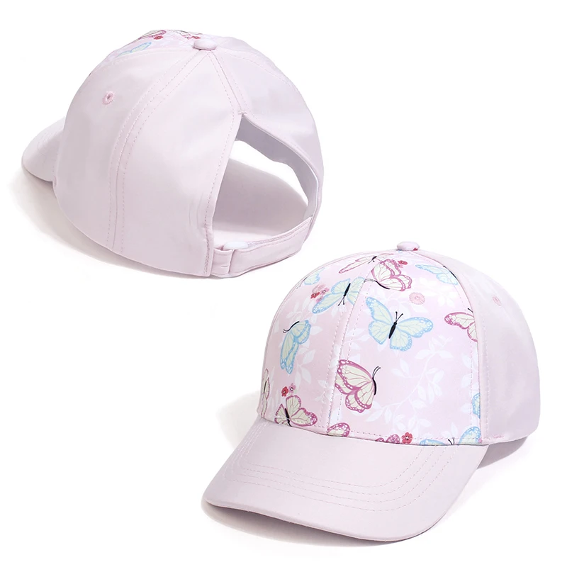 הילדים החדשים כובע צבעוני עניבה-צבע כובע השמש לאביב קיץ בנות בנים כובעי בייסבול חיצוני מתכוונן מגן התינוק כובעים - 5