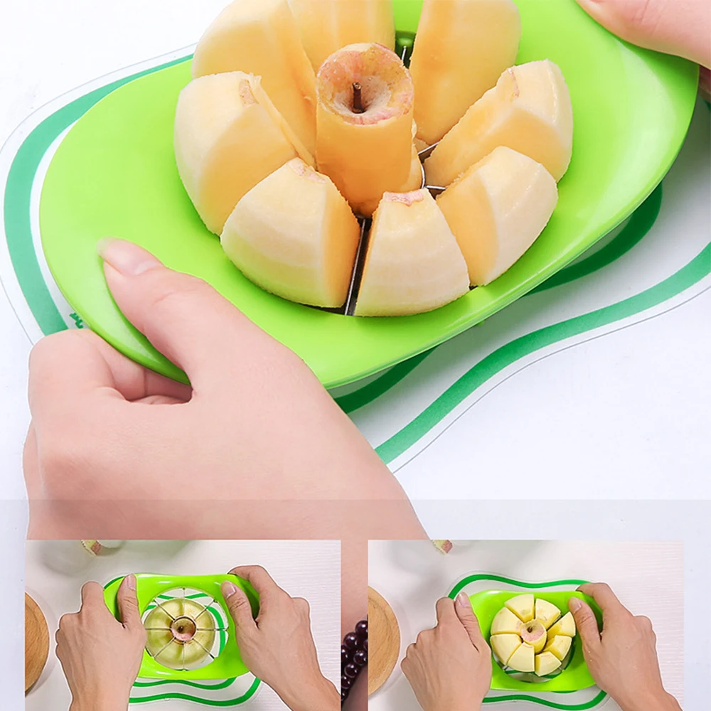 יד הגביר תכליתי קולפן פירות עם פירות מבצעה Corer קאטר, להבים תפוח אגס המטבח בבית ידנית מקלף המכונה - 5