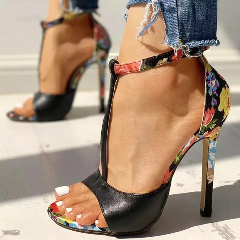 נשים חדשות משאבות אביב סתיו המשרד נעליים לנשימה חלול החוצה התאמת צבע מגפי העקב אישה פלטפורמת עקבים מסיבת חתונה נעליים - 5