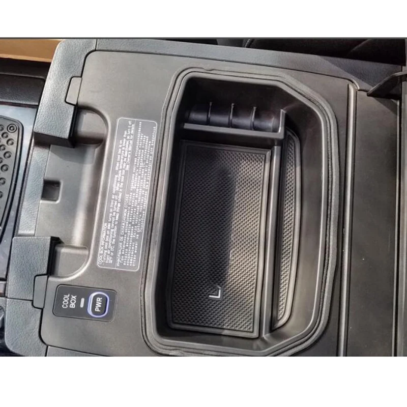 עבור טויוטה לנד קרוזר 200 2008-2019 רכב עיצוב רכב מרכז קונסולת משענת יד תיבת אחסון מכסה עיצוב פנים אביזרים - 5
