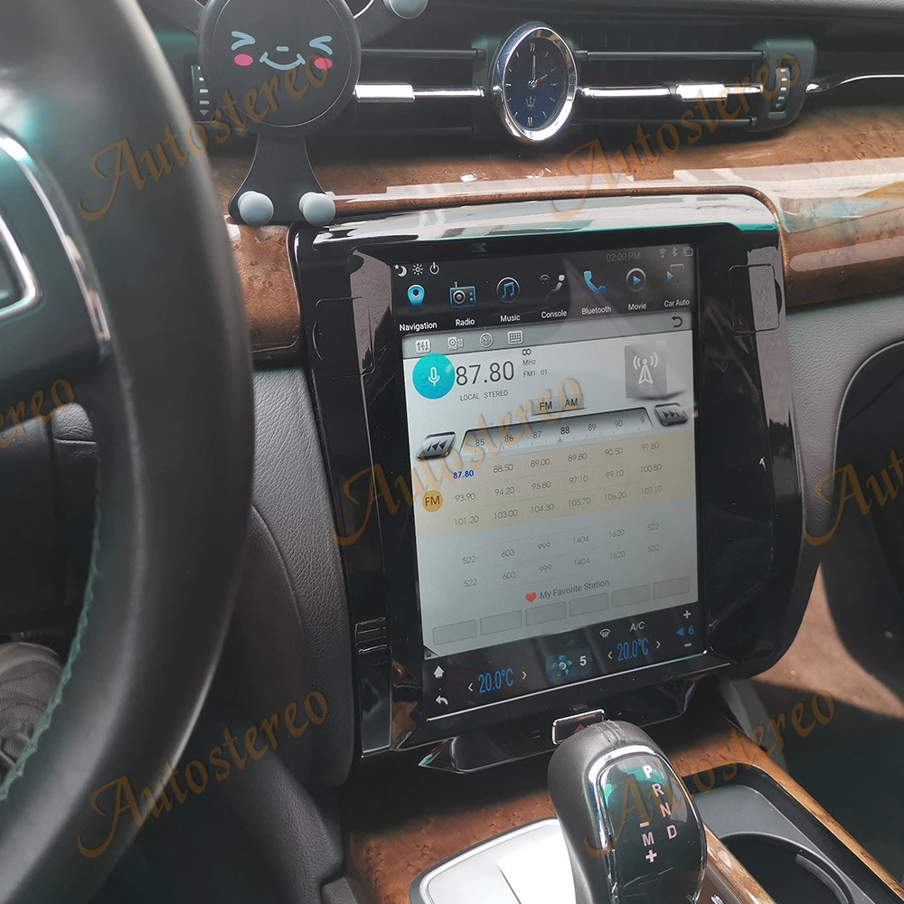 עבור מזראטי QP Quattropo טסלה סגנון אנדרואיד 9.0 64G 4G ניווט GPS רכב אוטומטי רדיו Headunit נגן מולטימדיה סטריאו Carplay - 5