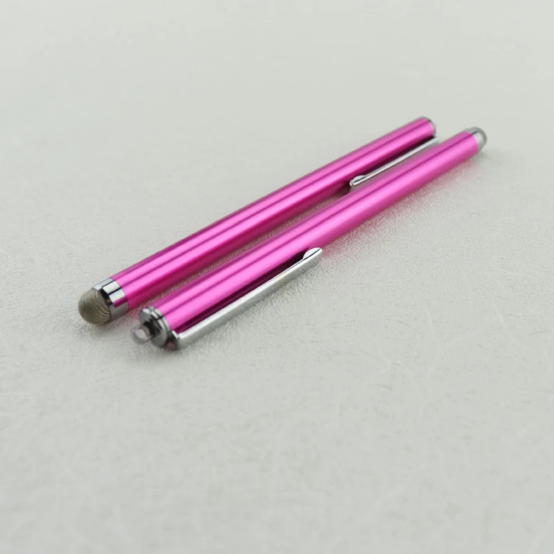 קיבולי Stylus עט מתכת רשת מיקרו-סיבים טיפ מסך מגע עט חרט על טלפון חכם עבור Tablet PC עבור IPhone - 5